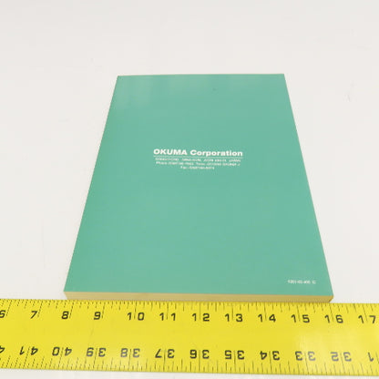 Okuma 3277-E-R3 OSP5020L OSP500L-G Programming Manual