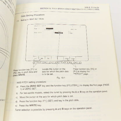 Okuma 3290-E-R2 OSP5020L OSP500L-G Special Functions Manual No. 2 7th Edition