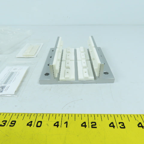 80/20 Inc. 6424 4 Slot Mount Double Flange Standard Linear Bearing W/Brake Holes