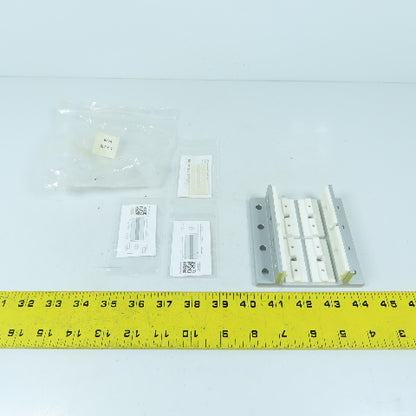 80/20 Inc. 6424 4 Slot Mount Double Flange Standard Linear Bearing W/Brake Holes