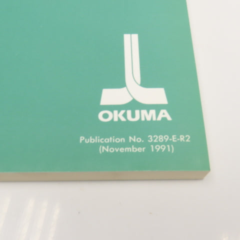 Okuma 3289-E-R2 OSP5020L OSP500L-G Special Functions Manual No. 1 10th Edition