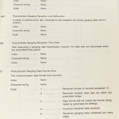 Okuma 3291-E-R2 OSP5020L OSP500L-G Special Functions Manual No. 3 7th Edition