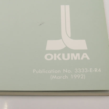 Okuma LR15 3333-E-R4 Operation Maintenance Manual OSP5020L