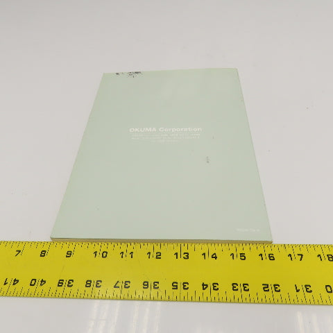 Okuma LR15 3333-E-R4 Operation Maintenance Manual OSP5020L