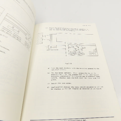 Okuma LB15 OSP 5020L Operation Maintenance Manual 2nd Edition