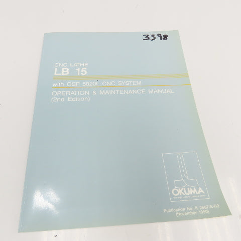 Okuma LB15 OSP 5020L Operation Maintenance Manual 2nd Edition