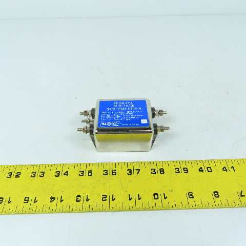 Okaya SUP-P5H-EPR-4 Noise Filter 250VAC 5A 50/60HZ