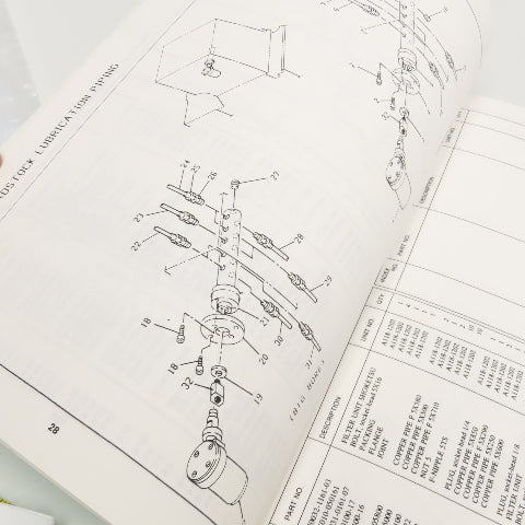 Okuma KLE15-367-R4 OSP5020L/OSP5000L-G LB 15 Parts Book