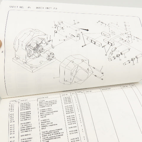 Okuma KLE15-367-R4 OSP5020L/OSP5000L-G LB 15 Parts Book