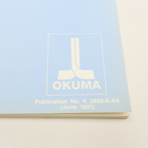Okuma K2805-E-R4 OSP 500L-G OSP 5020L LB Series LNC 8 Maintenance Manual