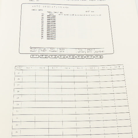 Okuma K2805-E-R4 OSP 500L-G OSP 5020L LB Series LNC 8 Maintenance Manual