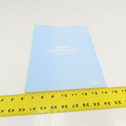Okuma K2805-E-R4 OSP 500L-G OSP 5020L LB Series LNC 8 Maintenance Manual