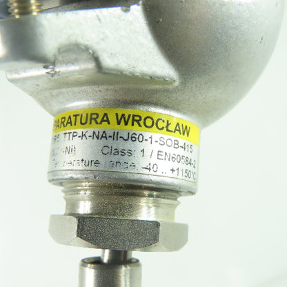 Termo Apapatura 2BES190101R5 TTP-K-NA-II-J60-1-SOB-415 Wroclaw Type K -4-+1150°C