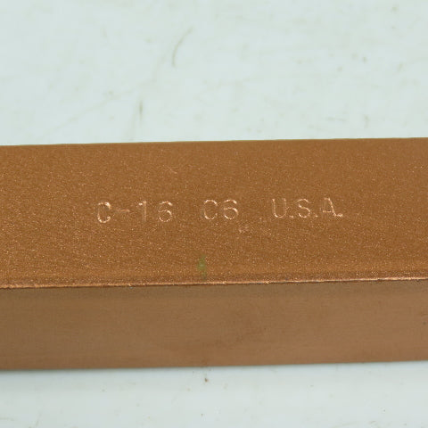 4131 - C-16 C6 Chamfering Facing Turning Tool Bit Carbide Tipped 7" OAL 1" Shank