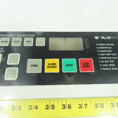 Pillar Technologies Control Panel Board 11" x 3-3/4"