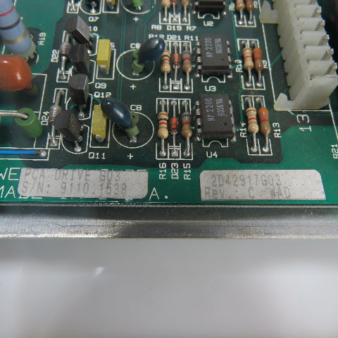 Westinghouse 2D42917G03 Printed Circuit Control Board W/Power Supply 2D42938G05