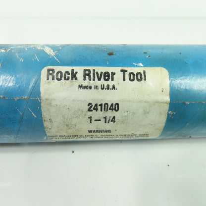 Rock River 241040 1-1/4" 8-Flute Chucking Reamer 11-1/2" OAL