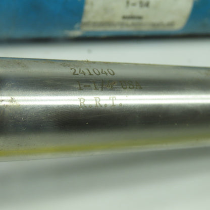 Rock River 241040 1-1/4" 8-Flute Chucking Reamer 11-1/2" OAL