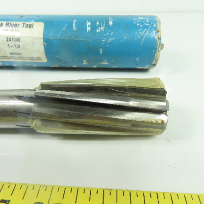 Rock River 241040 1-1/4" 8-Flute Chucking Reamer 11-1/2" OAL