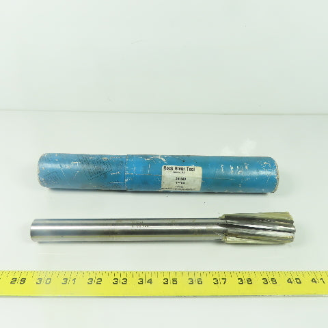 Rock River 241040 1-1/4" 8-Flute Chucking Reamer 11-1/2" OAL