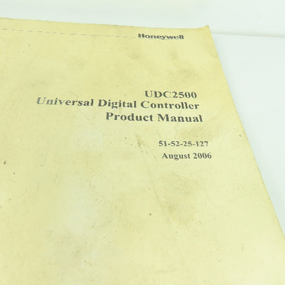 Honeywell UDC2500 Universal Digital Controller Product Manual