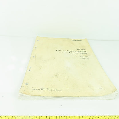 Honeywell UDC2500 Universal Digital Controller Product Manual