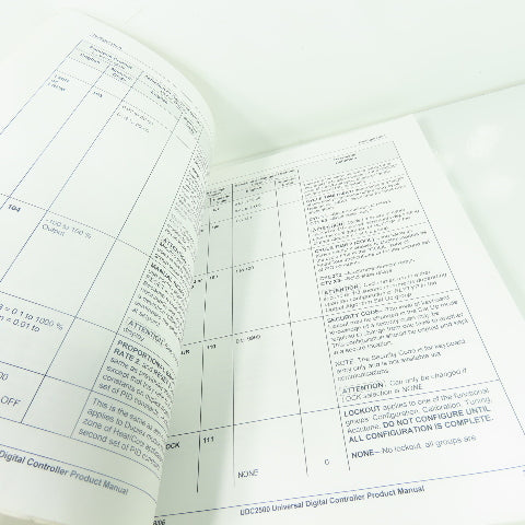 Honeywell UDC2500 Universal Digital Controller Product Manual