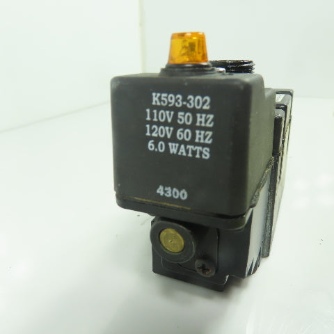 Parker L7352830253VXBA Solenoid Valve 150PSI 110/120V Coil