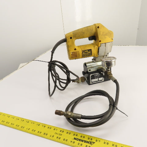 Wheeler Rex 39100 CUSTOM Hydro-Static Test Pump 225PSI .9GPM W/ Dewalt DW313