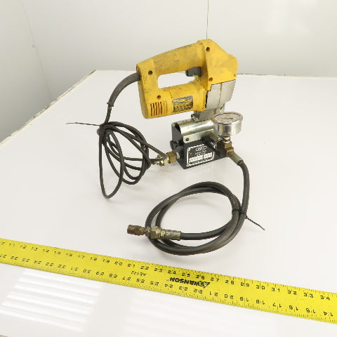 Wheeler Rex 39100 CUSTOM Hydro-Static Test Pump 225PSI .9GPM W/ Dewalt DW313