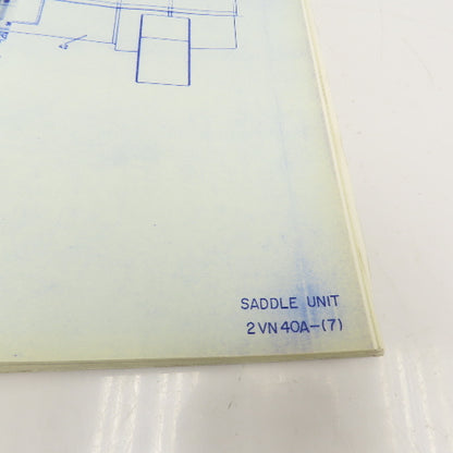 Makino FNC 106-A 1VN 10B Vertical Machining Center Blueprint Parts Catalog