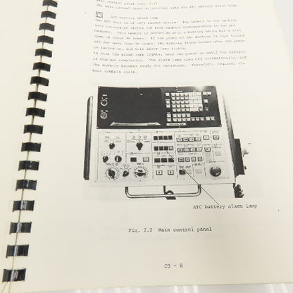LeBlond Makino FNC 106-A Vertical Machining Operator Manual