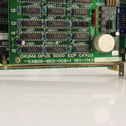 Okuma E4809-653-008-1 OPUS 5000 EP3 EPII-0 ECP ECPCI-II Control Board ECPB-II