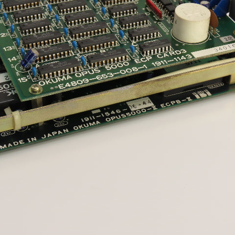 Okuma E4809-653-008-1 OPUS 5000 EP3 EPII-0 ECP ECPCI-II Control Board ECPB-II