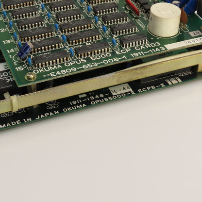Okuma E4809-653-008-1 OPUS 5000 EP3 EPII-0 ECP ECPCI-II Control Board ECPB-II