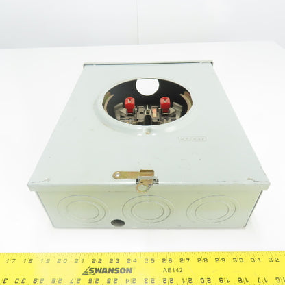 Murray RS172A 200A Meter Socket 600V (160A Continuous) Type 3R Enclosure