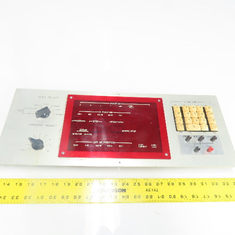 Nachi Operator Control Panel Board Assembly 20-7/8" x 7-7/8"