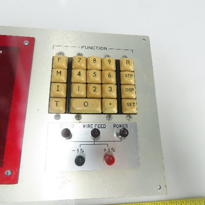 Nachi Operator Control Panel Board Assembly 20-7/8" x 7-7/8"