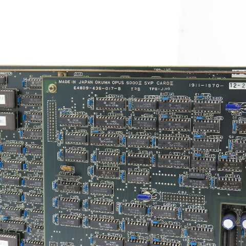 Okuma SVP II OPUS 5000 E4809-436-016-B Control Board W/ E4809-436-017-B