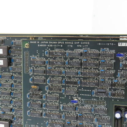 Okuma SVP II OPUS 5000 E4809-436-016-B Control Board W/ E4809-436-017-B