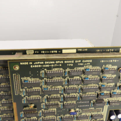 Okuma SVP II OPUS 5000 E4809-436-016-D Control Board W/ E4809-436-017-D