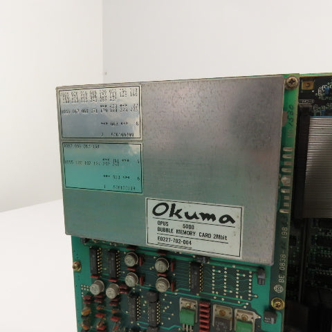 Okuma E4809-436-011-E OPUS 5000 Main Board W/ 6 Add-On M6, M3, M2-II, MII-0