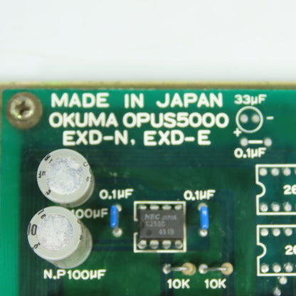 Okuma EXD-N, EXD-E OPUS 5000 Circuit Board 1911-1172, 1911-1173 Lot Of 2