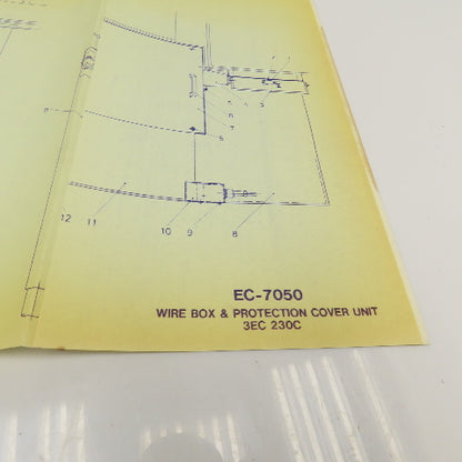 Makino 3EC-E2-8912 EDM Instruction Manual On Machine Parts