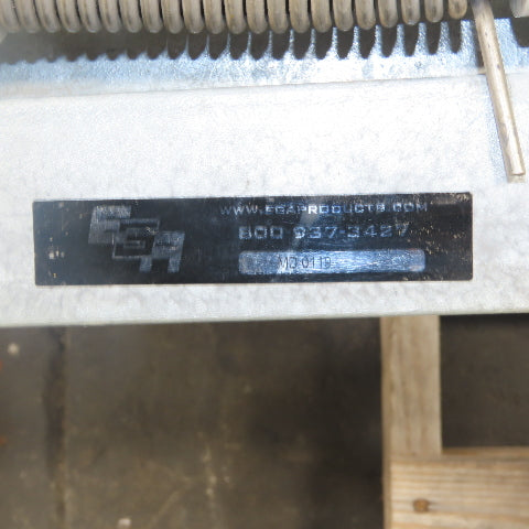 EGA Products MD 0119 3-Step 24" Wide Industrial Mezzanine Step W/ Safety Gate