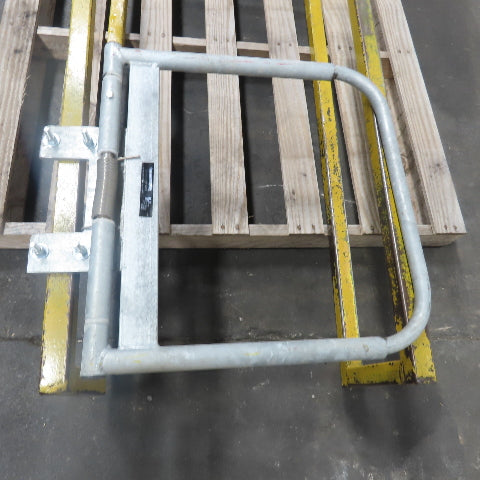 EGA Products MD 0119 3-Step 24" Wide Industrial Mezzanine Step W/ Safety Gate
