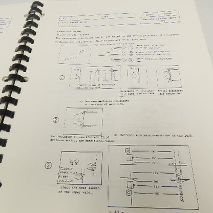 Makino MGW-E ,G,C,F Series EDM Manuals Catalog Library Lot Of 9