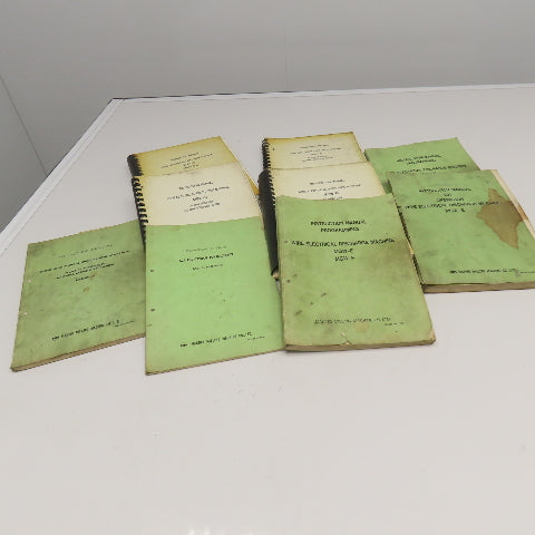 Makino MGW-E ,G,C,F Series EDM Manuals Catalog Library Lot Of 9