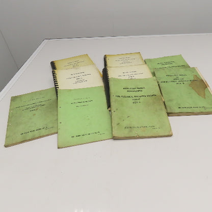 Makino MGW-E ,G,C,F Series EDM Manuals Catalog Library Lot Of 9