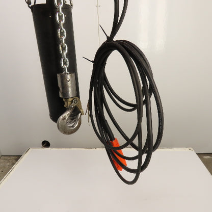 CM Lodestar Model L 1 Ton 2000LB Electric Chain Hoist 230/460V 15' Lift 16FPM